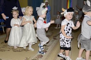 Видеосъёмка в саду на Новогодний утренник 