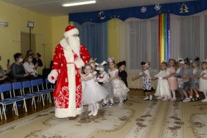 Видеосъёмка в саду на Новогодний утренник 