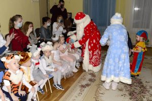 Видеосъёмка в саду на Новогодний утренник 